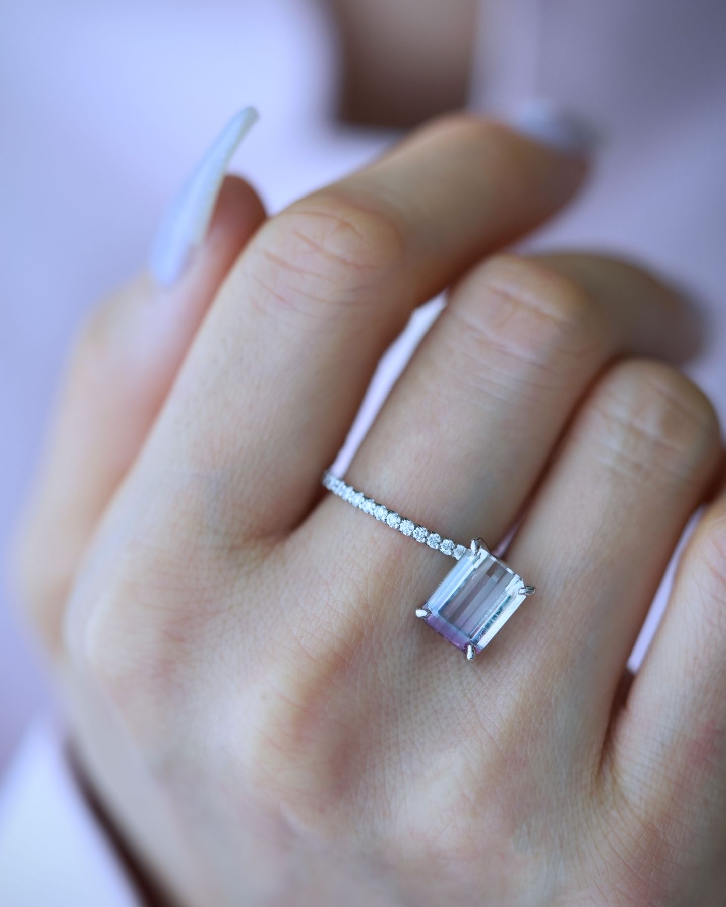 ピンクスピネル_アップサイクルジュエリー