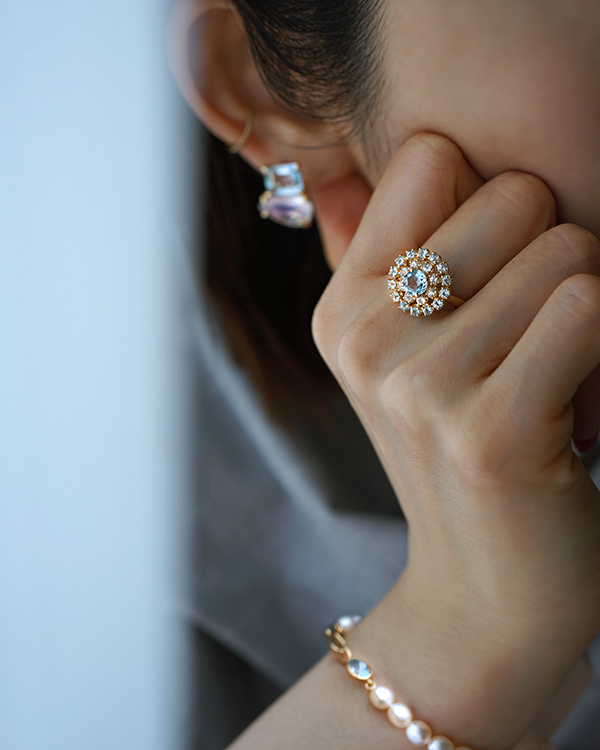 Sun Flower Ring Styling