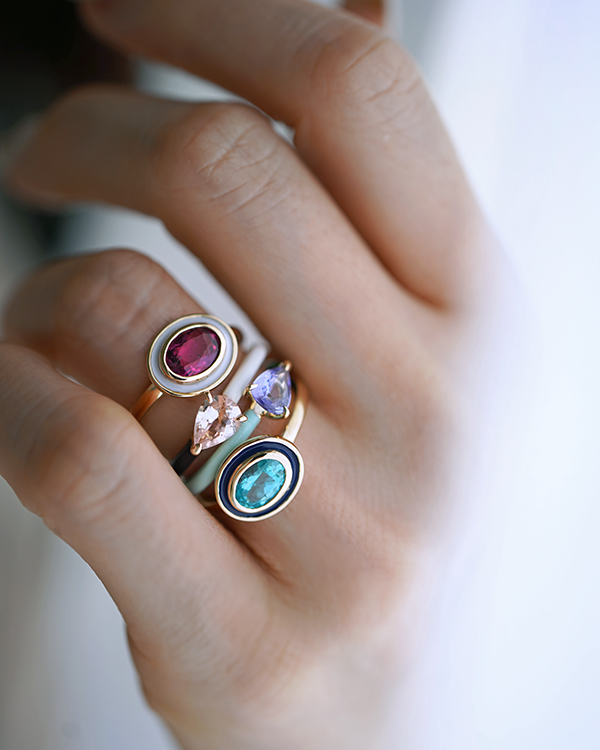 Styling / Enamel Rings