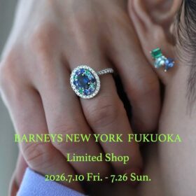 バーニーズニューヨーク福岡店　HiMARIジュエリー　POPUPイベント
