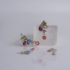 好きな色を詰め込んだフルオーダーピアス